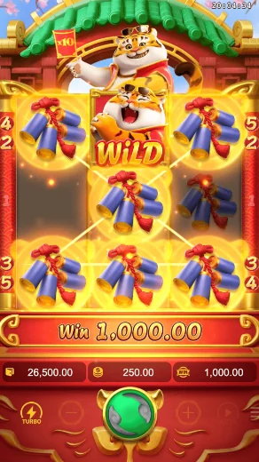 ภาพตัวอย่างผล Fortune Tiger