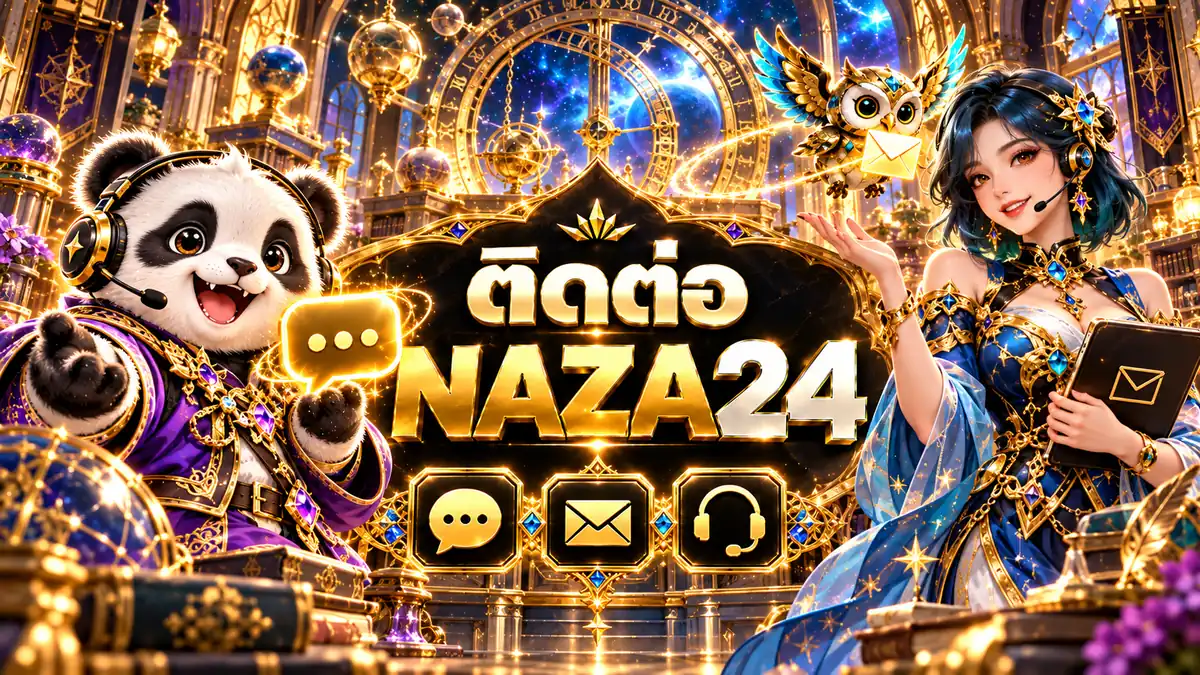 ติดต่อ NAZA24 ช่องทางแชต อีเมล และฝ่ายช่วยเหลือผู้ใช้งาน
