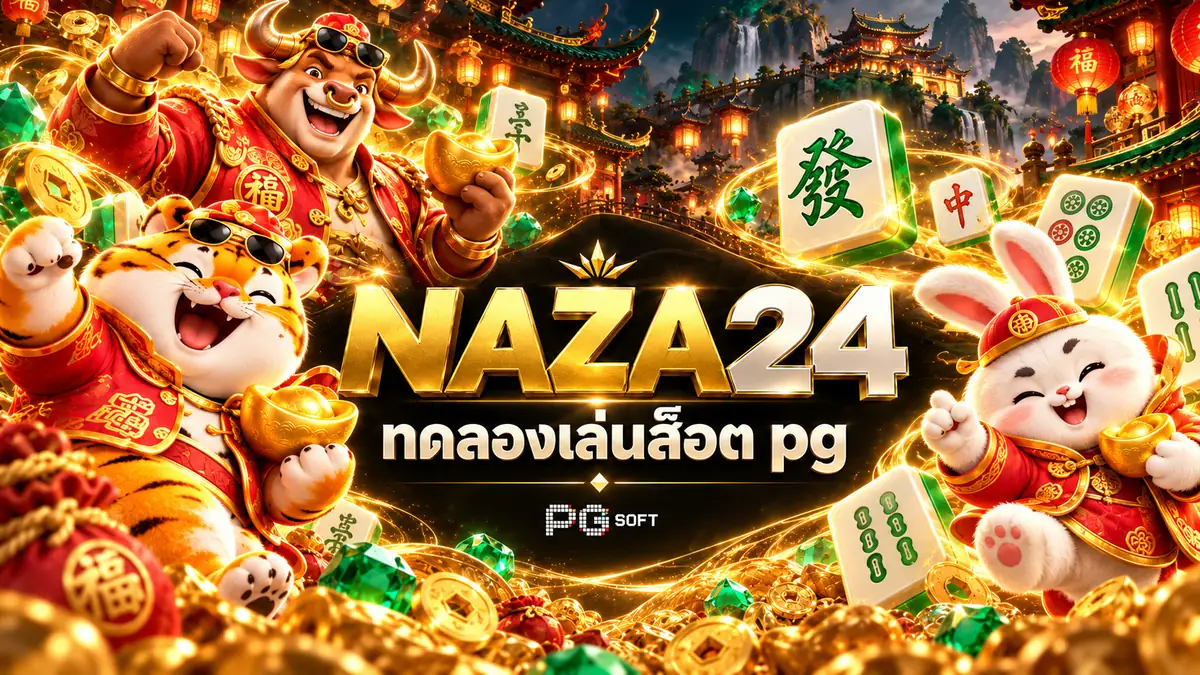 ทดลองเล่นสล็อต PG ฟรีที่ NAZA24 รวมเกมเดโมค่าย PG Soft
