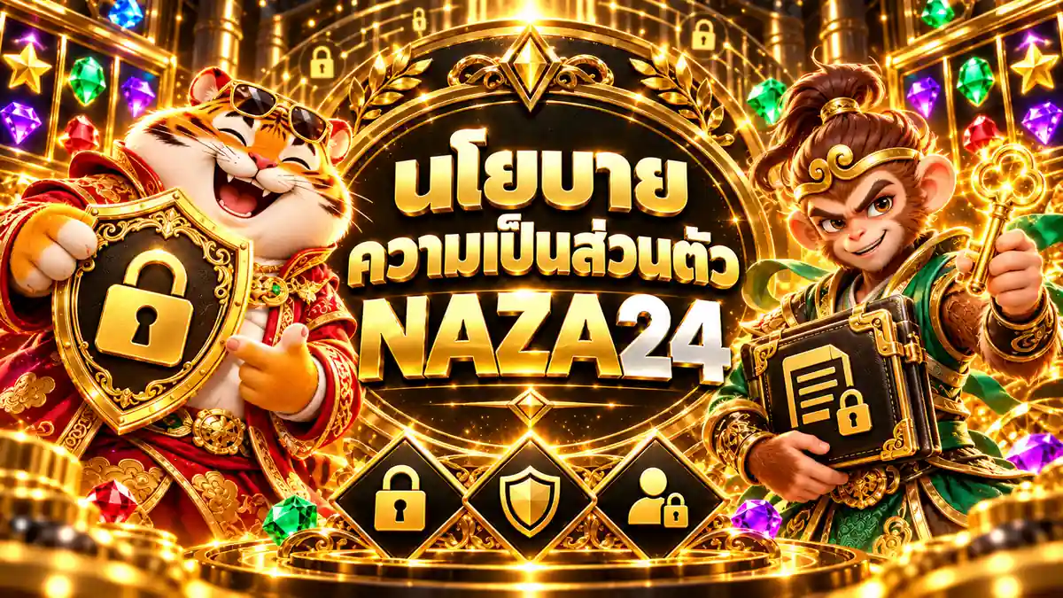 นโยบายความเป็นส่วนตัว NAZA24 การเก็บและคุ้มครองข้อมูลผู้ใช้งาน