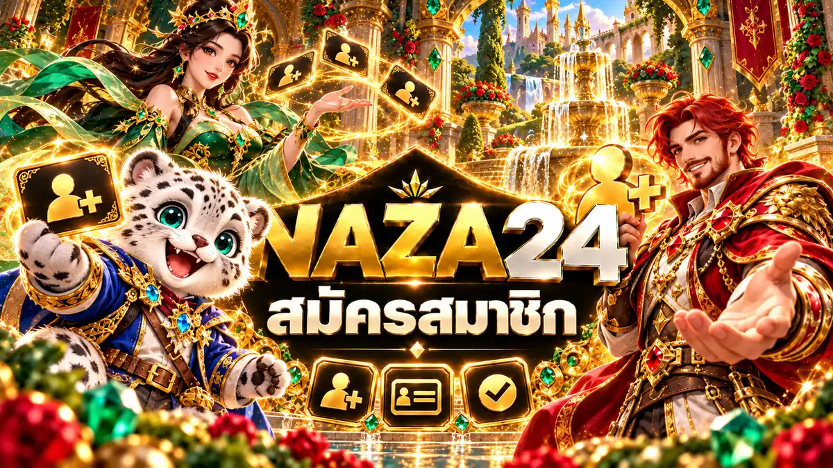 สมัครสมาชิก NAZA24 เว็บทดลองเล่นสล็อตฟรี